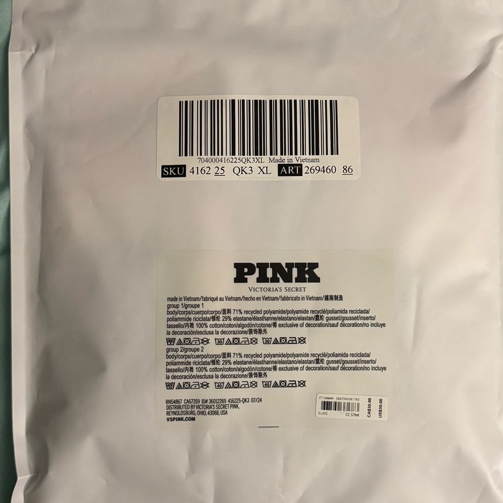 NWT 5 Pack Victoria’s Secret Pink Underwear - Picture 3 of 5